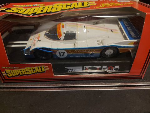 +Scalextric Superscale Irwin ( Canadian Importer and Distributor ) Porsche 962 Autoglass C436