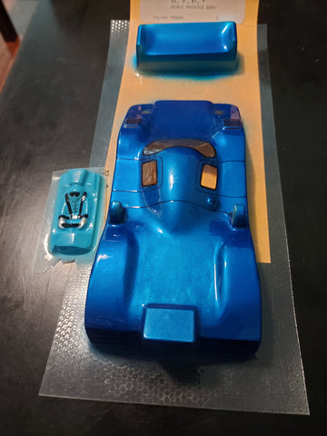 1;24 PDQ Jaguar G.T.P Painted Body + Driver #R5008