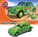 Airfix Quick Build "flower power" VW Beetle #J6031